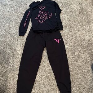 TG Lady Jags Long Sleeve  and Sweatpants Set